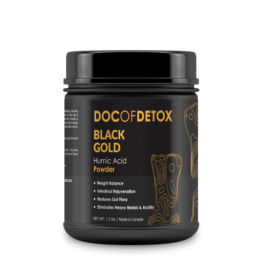 doc of detox black gold humic acid powder