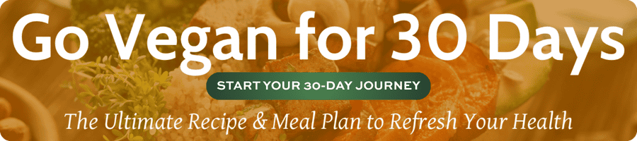 go vegan for 30 days