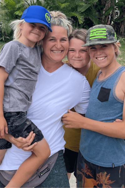 amber as a mother